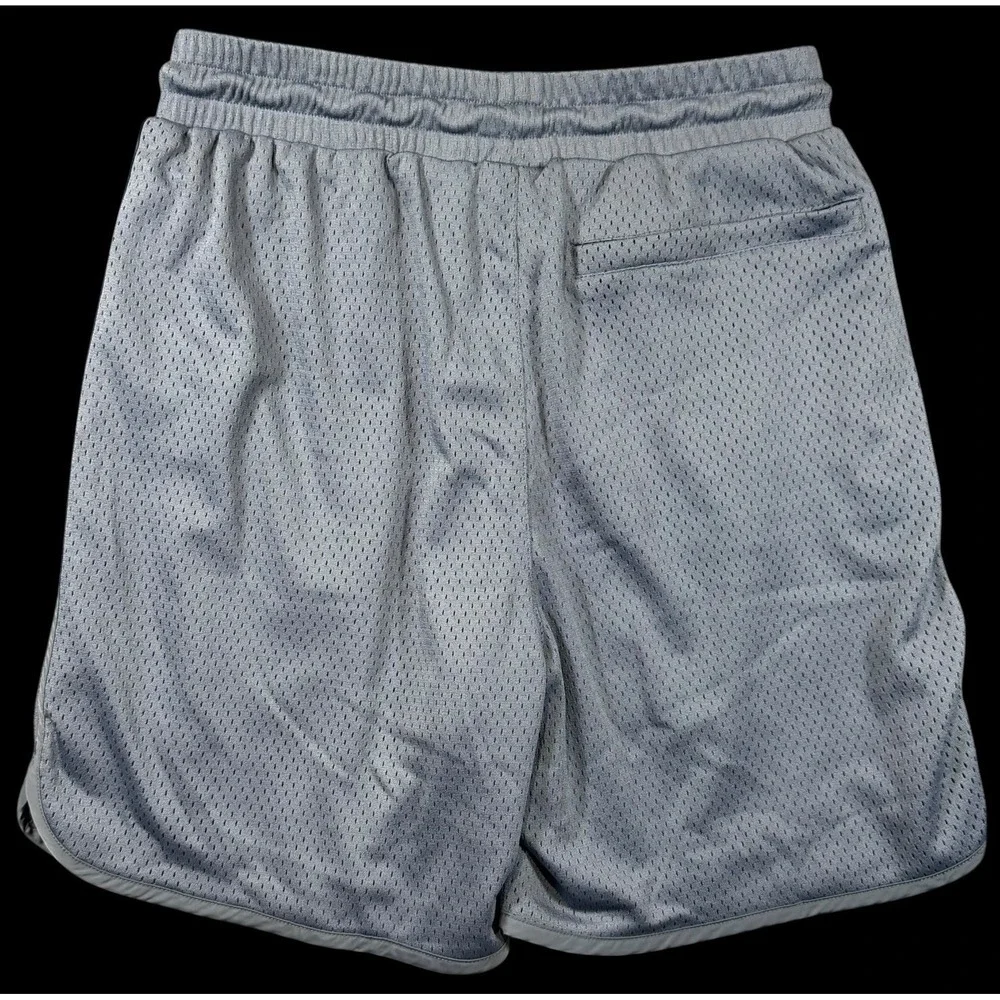 Kith Jordan Collaboration Mesh Men's Athletic Shorts Battleship Grey Sz  X-Small